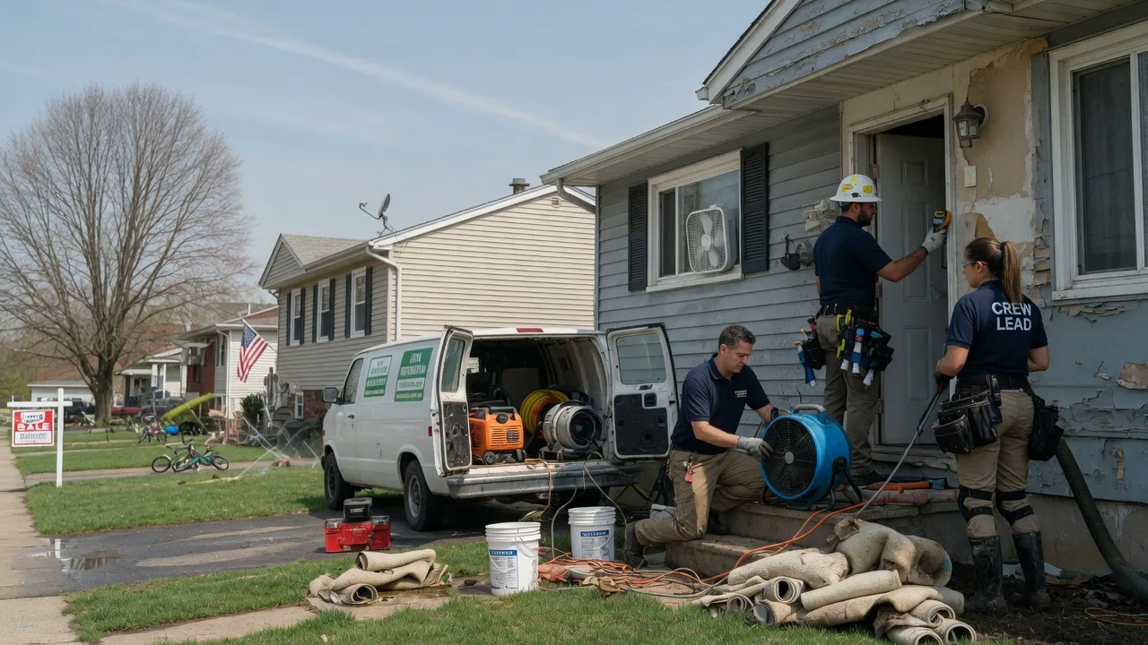 Flood Cleanup in Alburtis, PA near me